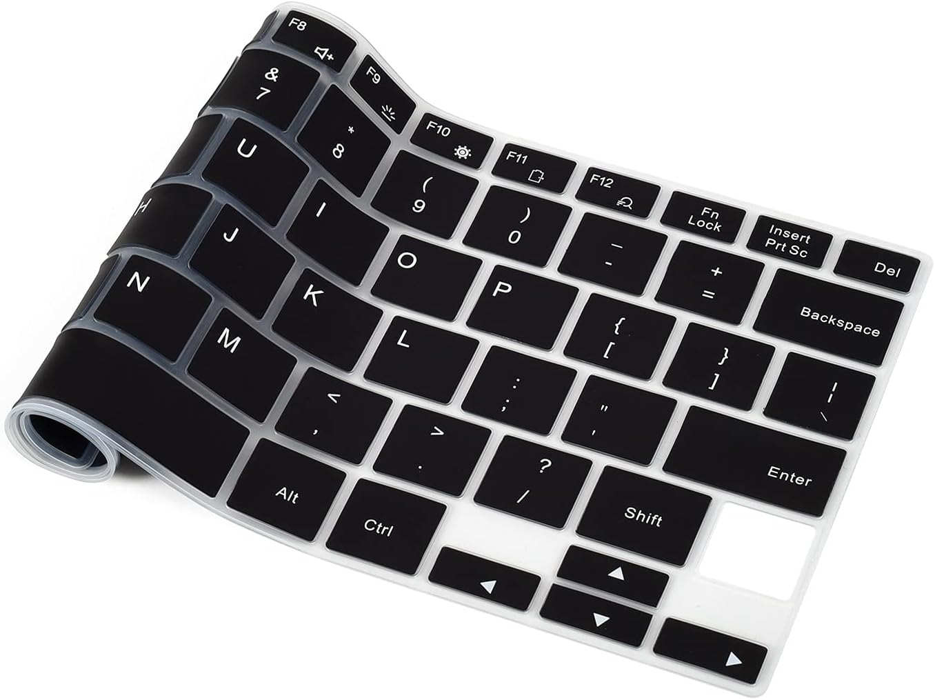 Keyboard Cover for Samsung Galaxy Book Flex Alpha 2-in-1 13.3" Touchscreen NP730QCJ-K01US K02US K03US, Galaxy Book Flex 13.3" NP930QCG-K01US, Galaxy Book Ion 13.3" NP930XCJ-K01US K02US K03US, Black