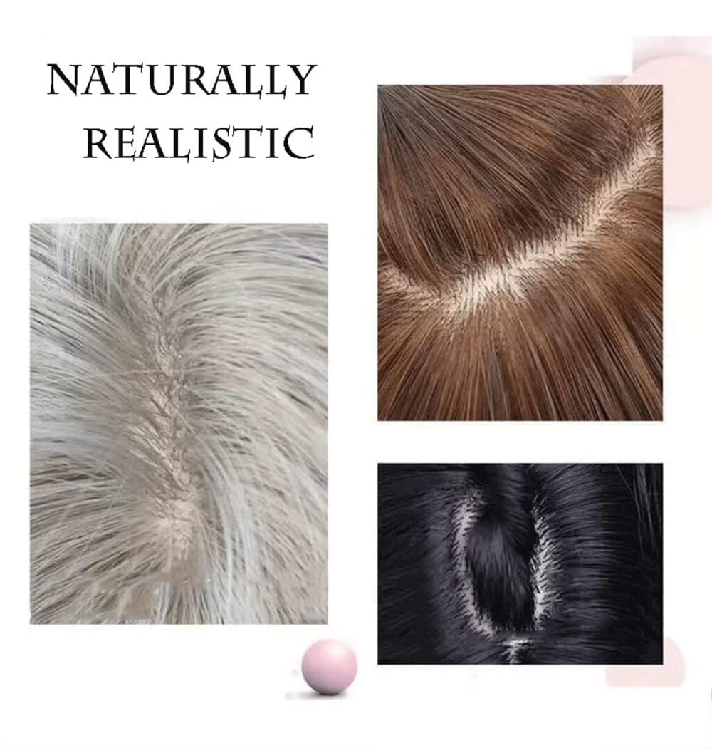 Peruki Naturalne Peruki Średniej Długości Peruki Warstwowe Peruki Warstwowe Peruki Syntetyczne Wyróżnij Peruki Dla Białych Kobiet Cosplay Peruka (Color : E, Size : As shown)