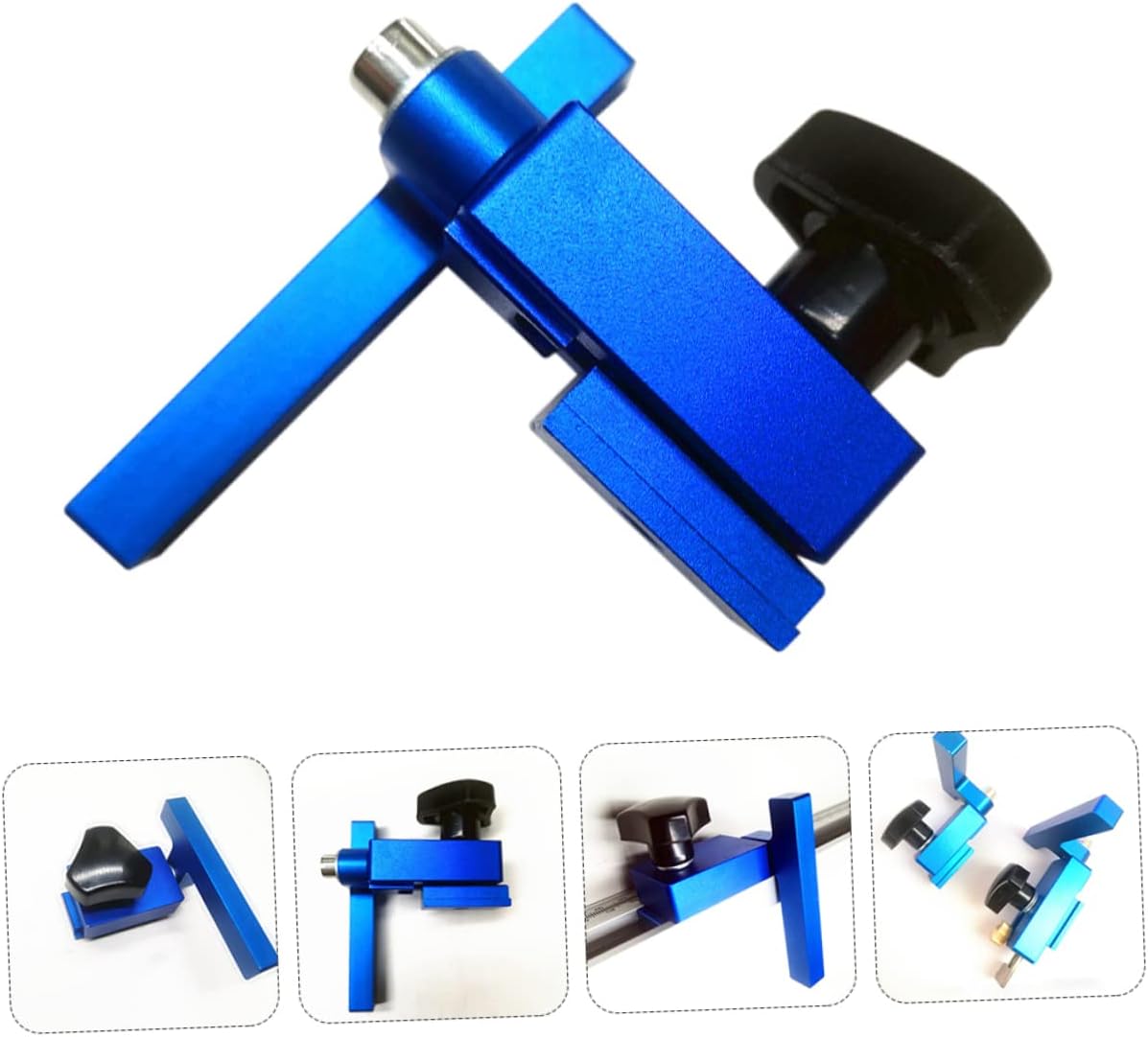Professional Woodworking Equipment Stop Block Miter Chute Limiter Aluminum Alloy Easy to Carry