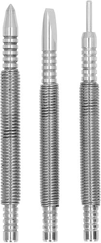 GLOGLOW Herramienta de extracción de pasador de bisagra, 3 piezas de uñas de resorte de acero al carbono, diseño de resorte 3500PSI Shock S juego de