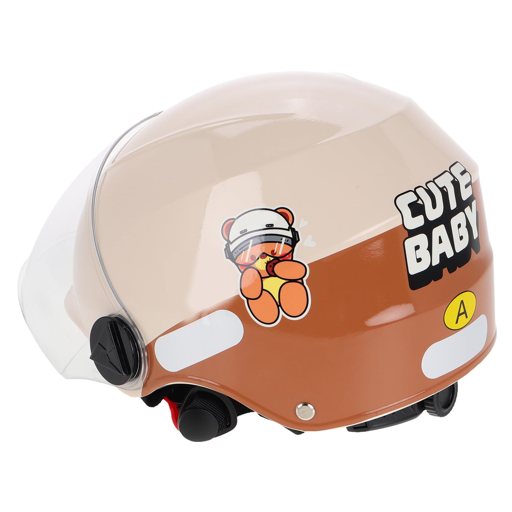 BESPORTBLE Casque de Vélo pour Garçon et Filles Motifs Cartoon Mignons, Ajustable Sangles Confortables en Abs et Écume, pour Multisports et Sorties en Trottinette