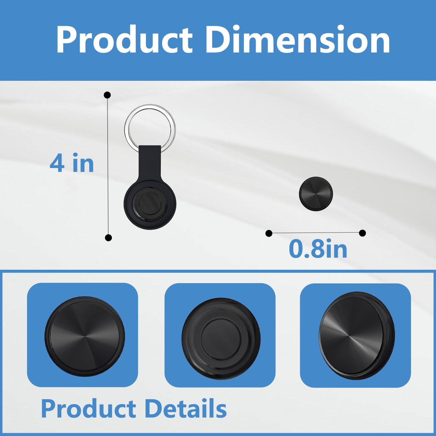 GPS Tracker for Vehicles, Pets & Valuables – No Subscription, Real-Time Tracking via App – Lightweight, Waterproof, Long Battery Life – Compatible with iOS & Android - image 6