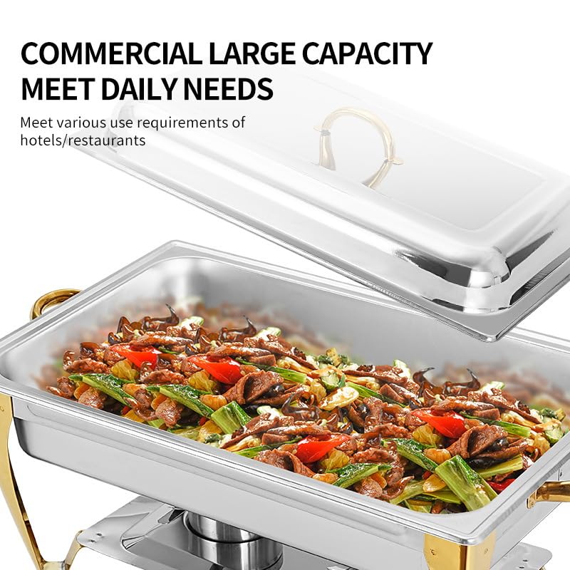 Vassoi Scaldavivande Coibentati Per Buffet, Set Di Vassoi Scaldavivande Per Catering, Utilizzati Per Riscaldare E Raffreddare Cibi A Buffet, Adatti Per Feste, Matrimoni, Banchetti,Aa/1