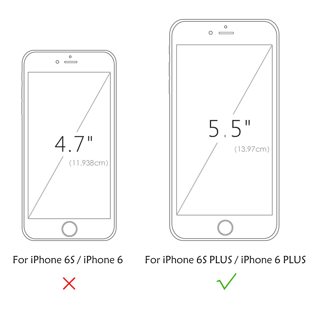 Amazon Com Shieldon For Iphone 6 Plus 6s Plus