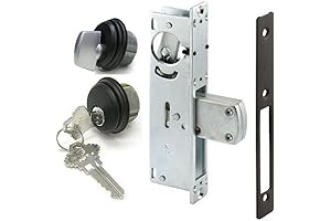ADM Rite Style Storefront Door Mortise Lock Deadbolt & Cylinder Combo, in Duronotic