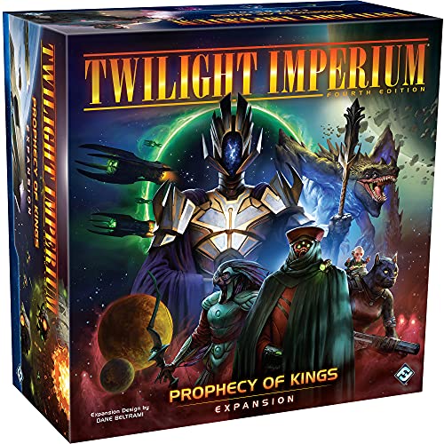 Image of Asmodee Twilight Imperium 4th Edition Board Game Prophecy of Kings Expansion - Sci-Fi Adventure Strategy Game for Kids & Adults, Ages 14+, 3-8 Players, 4-8 Hour Playtime