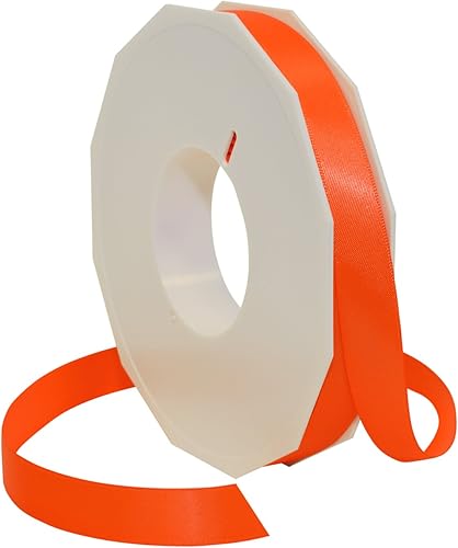 Miniatura 10 de Morex Ribbon Neon Brights Satinado, 38 pulgadas por 50 yardas, Neon Citrus (0870950-502)