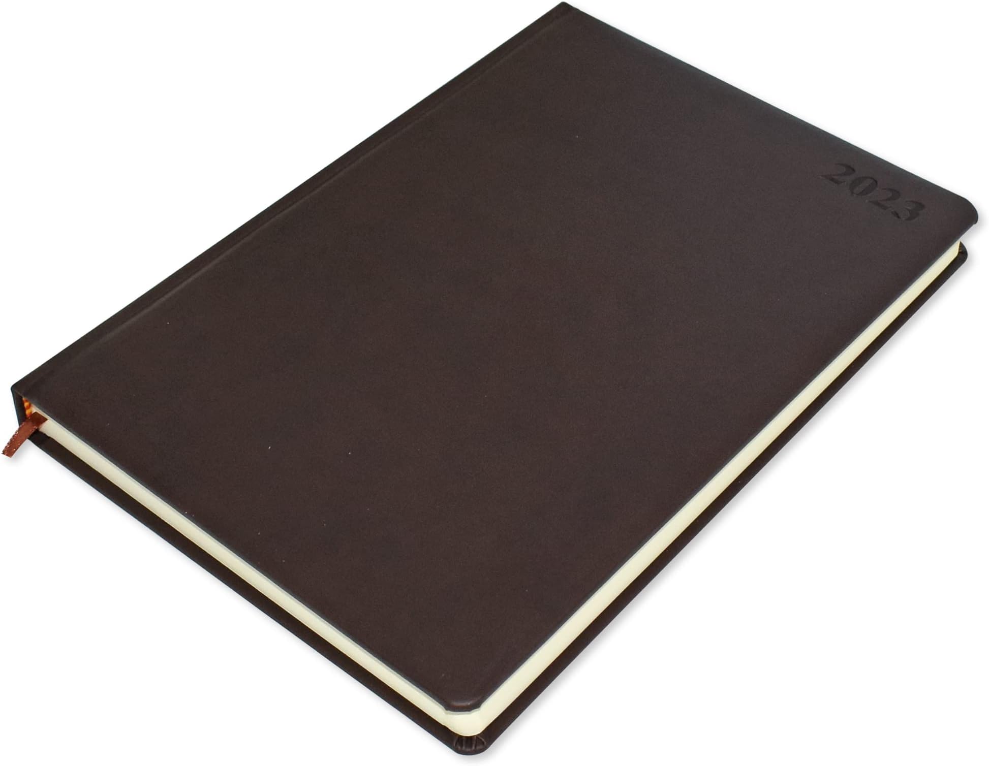 FIS A4 Diary 2023 (English) Dark Brown - FSDI45E23DBR