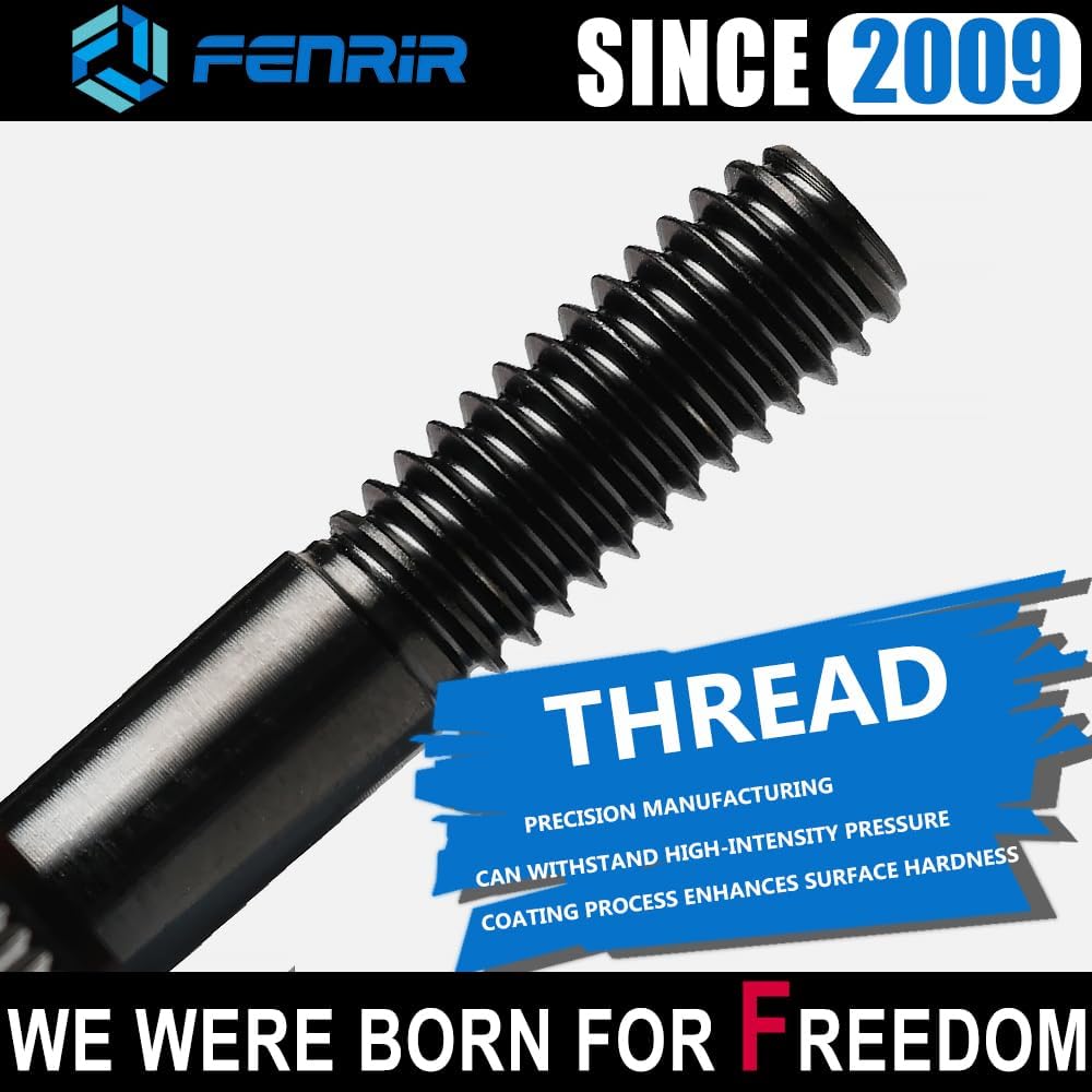 FENRIR Motorcycle Saddlebag Locks Security Bolt Knobs Fasteners Hardware Kit 304 Stainless Steel For Harley Davidson 1993-Now Touring Electra Glide Road Glide Road King Street Glide Ultra Limited