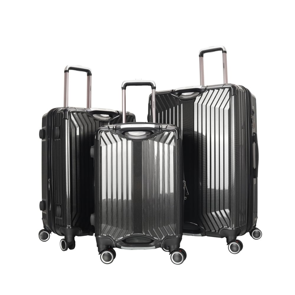 STARGOLD Trolley Luggage Set of 3 PCS Suitcase Bag TPC Hardside 360 Rotating Wheels And Lockable System Travel Luggage- TPC41