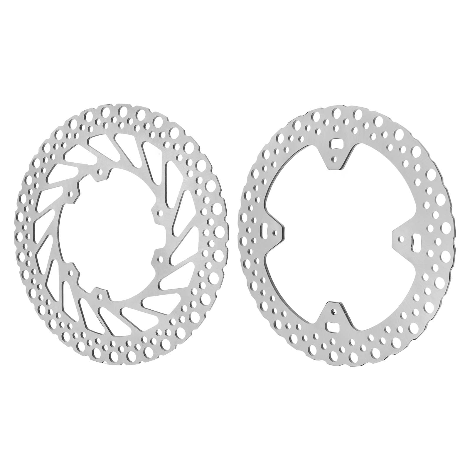 Qqmora Set Rotore Freno a Disco da 240 Mm di Ricambio Durevole in Acciaio Inossidabile per CR125R CR250R CRF250R CRF450R