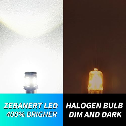 Miniatura 2 de Bombillas antiniebla 1156 compatibles con motos, tractor, cortacésped, Snow Deere Cub 7506 1141 1003, alta potencia 6000LM 6000K blanco, paquete de 2