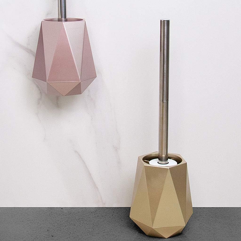 Toilet Brush Toilet Brush Toilet, Wall-Mounted Toilet Brush Vertical Toilet Brush Long Handle Toilet Brush Holder Beautifully Designed Bathroom Household Toilet Brush Set (Xs)