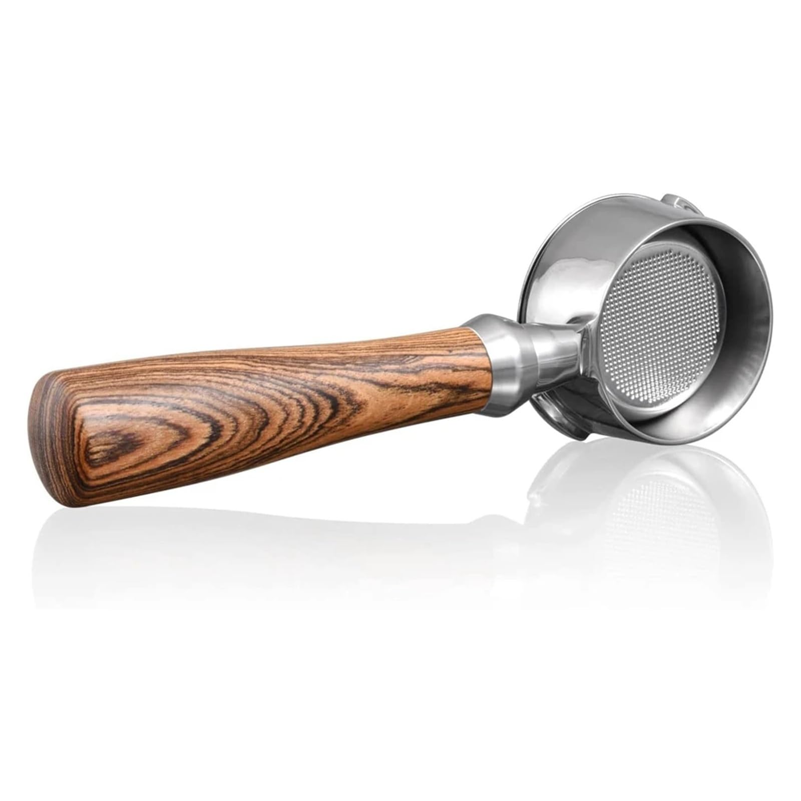 Portafiltro sin fondo, Compatible con Gaggia, 58 mm, portafiltro sin fondo con cesta de filtro de 2 tazas
