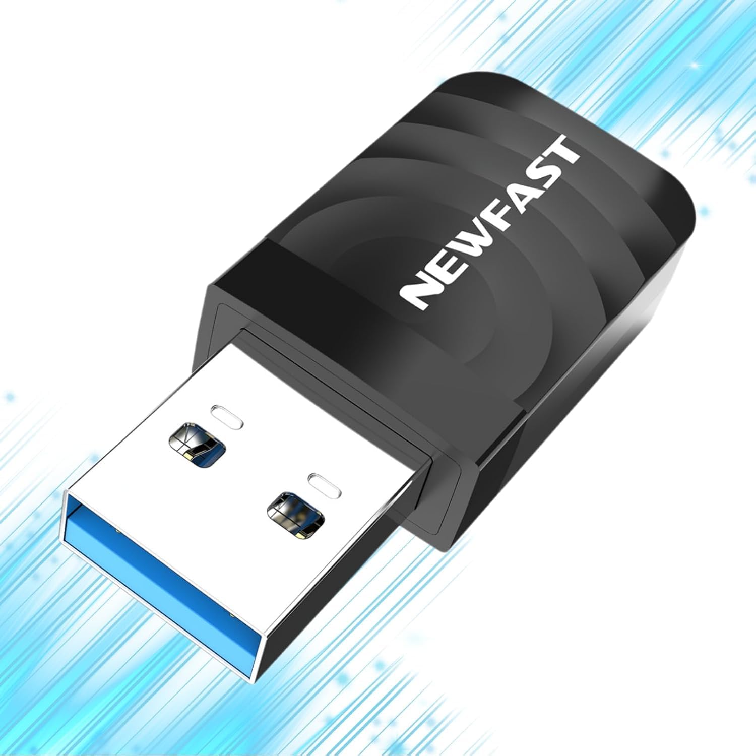 NEWFAST Nano USB WiFi Adapter AC1300 Dual Band Wireless Network Adapter | 5GHz USB WiFi A…