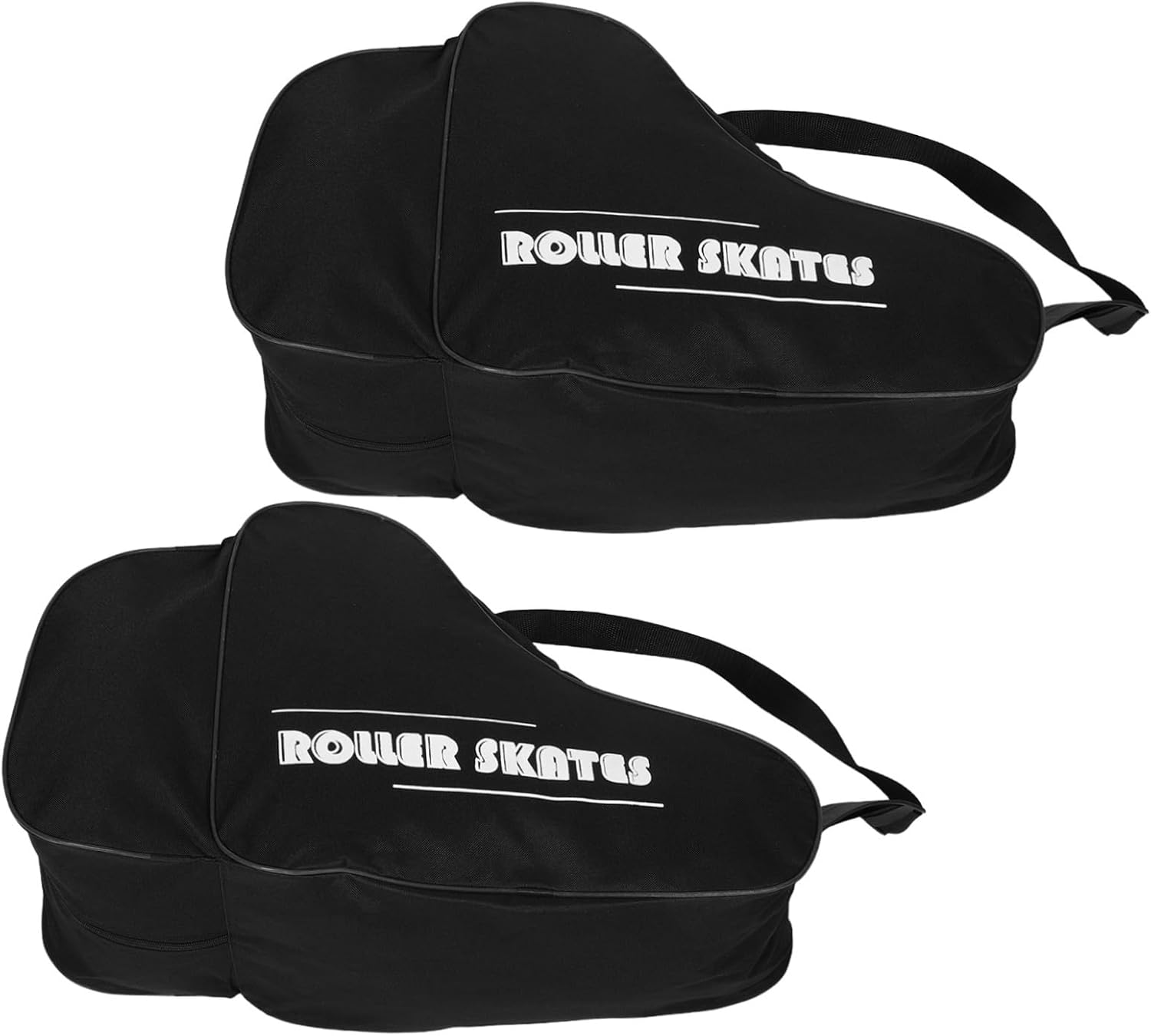 2pcs Roller Skate Bag with Shoulder Strap Ice Skate Backpack for Men Women Boys Multicompartment Storage for Hockey Gear Gloves Pads Convenient Carry Tote