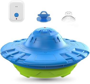 Pool Alarm with Home Receiver for Inground & Above Ground Pools, 110dB Loud Floating Pool Safety Alarms, Adjustable Sensitivity, Extra Protection for Kids & Pets, Blue++Green