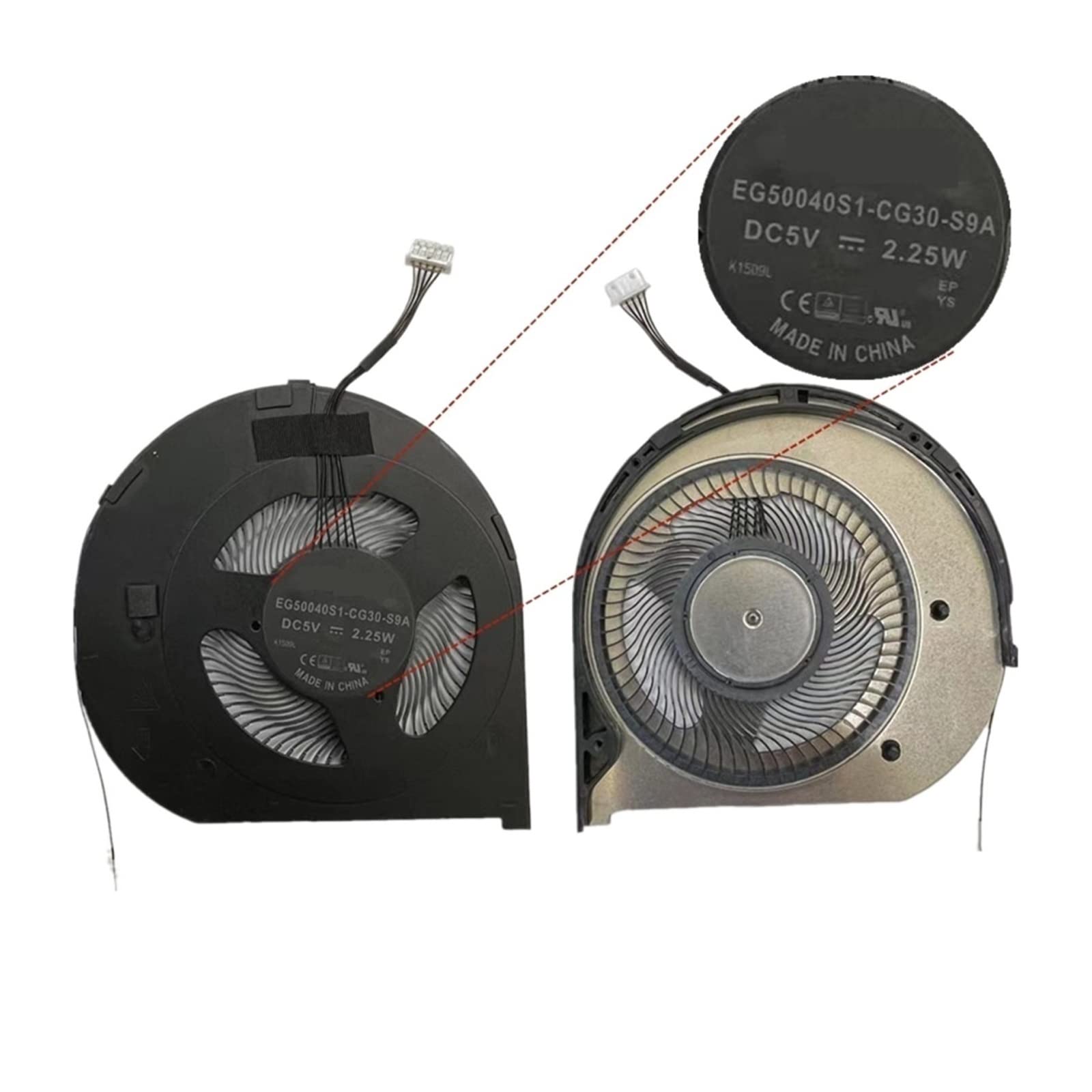 MAHIE Chłodnica procesora wentylator chłodzący radiator kompatybilny z Lenovo ThinkPad T490 T14 P43S P14S Gen1 Laptop 01YU186 01YU187 01YU188 Cheerfully (Color : SUNON FAN)