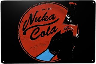 Nuka Drinks Cola Metal Tin Sign Funny Wall Art Plaque Hanging Aluminum Gift Iron Painting For Garage Bar Kitchen Garden Decor