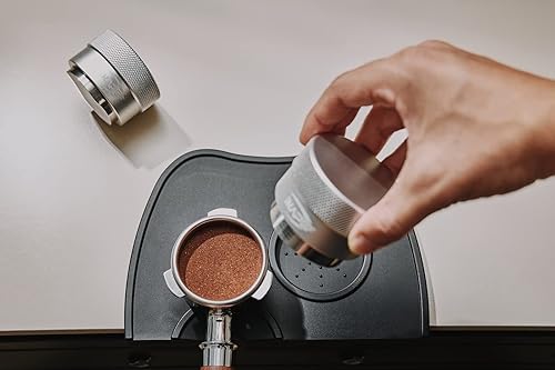 Miniatura 3 de IKAPE Manipulación de café espresso de 2087in manipulador de café Barista de primera calidad con resorte calibrado base de acero inoxidable 100