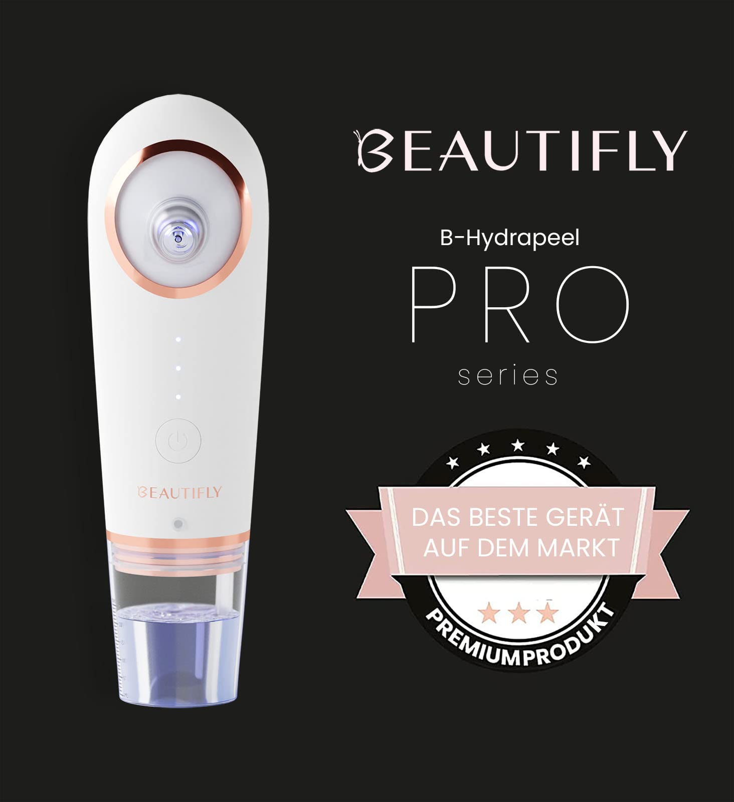 B-Hydrapeel PRO Hydrabrasion urządzenie do oczyszczania twarzy z wodorkiem B-Hydrapeel PRO Hydrabrasion urządzenie do oczyszczania twarzy z wodorem