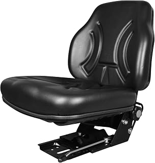 Black Suspension Tractor Seat for Massey Ferguson 231 231S 234 234H 234S 235 240 245 250 255 270 274 275 285 Tractors