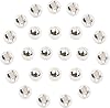 EUPHENG 25 PC Slotted Tungsten Beads Fly Tying Beads Head for Nymph Fishing Materials 12 Colors / 5 Sizes