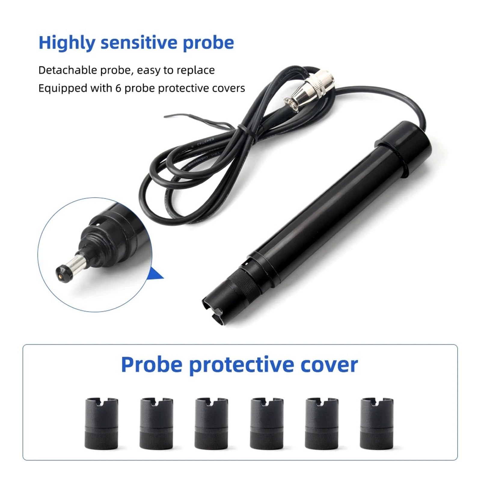 Medidor de conductividad Dissolved Oxygen Meter BLE-9100 Dissolved Oxygen Analyzer Oxygen Concentration Tester