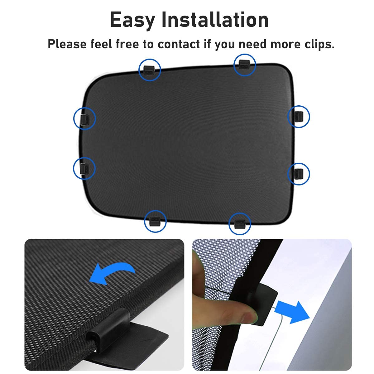 Buy Jaronx Compatible with Tesla Model Y Glass Roof Sunshade, Overhead