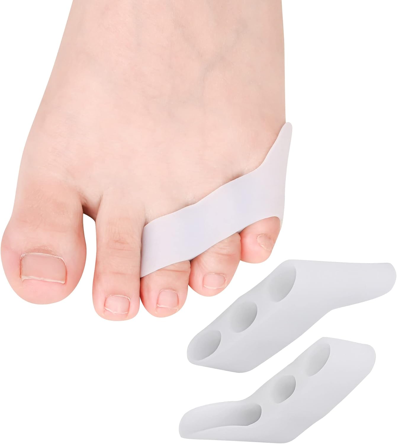 DYKOOK Silicone Toe Separators & Tailors Bunion Corrector 3 Pairs of
