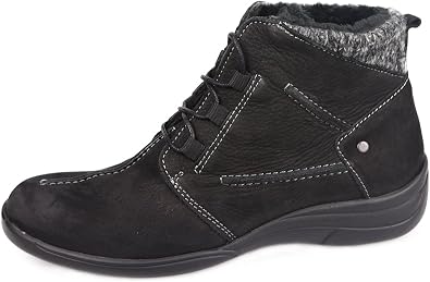 Botines Mujer para Plantillas extraibles Color Negro con Cordones Ideal para  pies delicados y Anchos Especiales (40) : Amazon.es: Zapatos y complementos