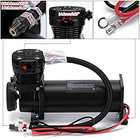 Vista 3 de PTNHZ Universal 1/4 NPT DC 12V 480c 200 PSI Control Air Bag Suspensión Compresor/Bomba Ride Kit para Auto/Motocicleta