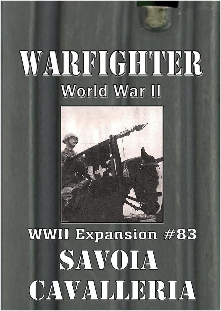 Dan Verssen Games Warfighter WWII: Expansion #83 - Savoia Cavalleria