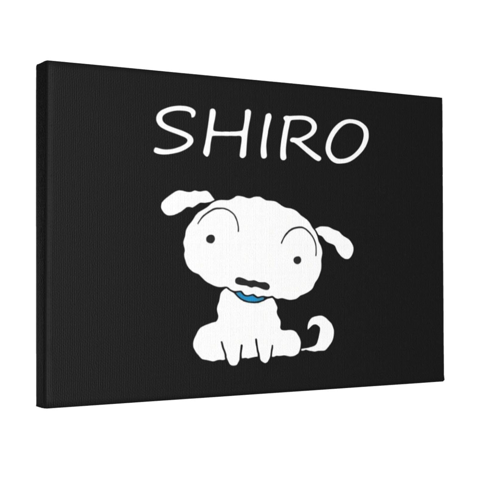 Amazon.co.jp: アートパネル クレヨンしんちゃん シロ アート
