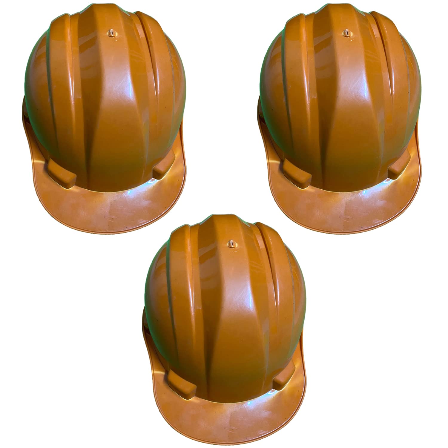 LADWA 3 Pcs Orange Heavy Duty Safety Superior Helmet Head Protection for Outdoor Work Head Safety Hat with ISI Mark (Pack of 3) (B09QCV1Y72) Amazon Price History, Amazon Price Tracker