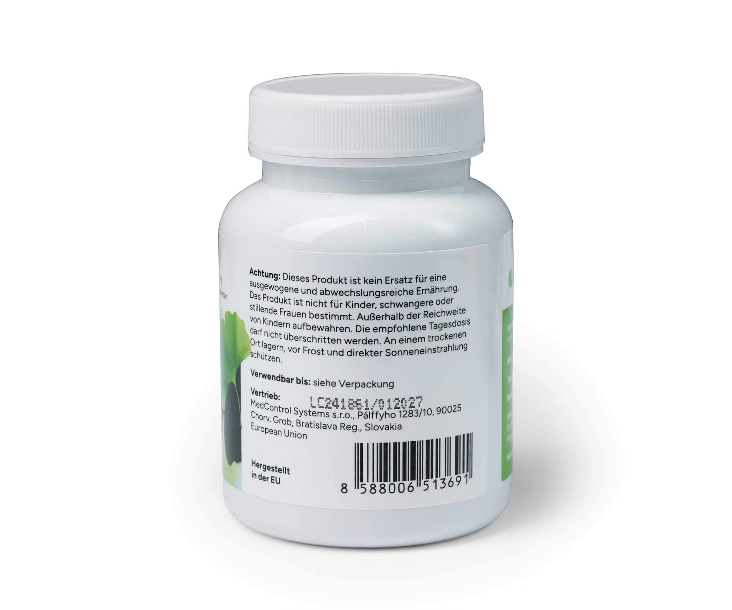 Ginkgo 240 mg | Ginkgo Hochdosiert EDOSO | 60 Tabletten | 50:1 pflanzliches Extrakt Konzentrat | Bei Vergesslichkeit im Alter oder leichter Demenz