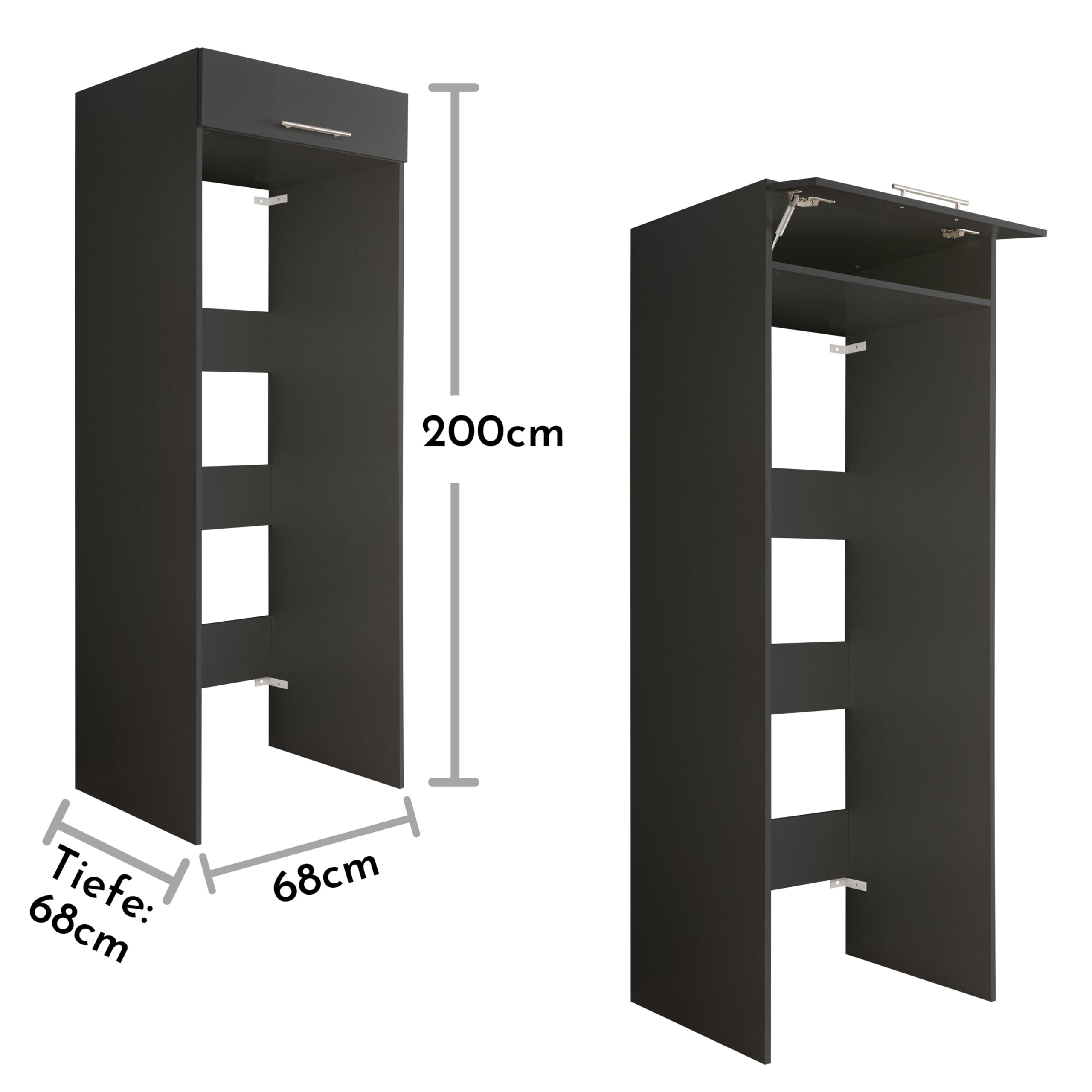 Laundreezy Waschmaschinenschrank für Trockner und Waschmaschine – Bild 5