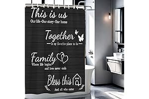 Celebrate Black History with Our Inspiring Black Shower Curtain