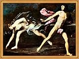  Biller Antik Ippomene e Atalante Guido Reni Corridore mitologia greca LW H A1 0147