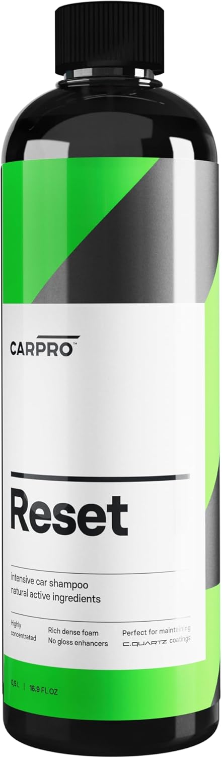 CARPRO Reset - Intensive Car Wash Shampoo Perfect for Ceramic Coating & Nanotechnology Based Sealants and Coatings, pH-Neutral - 500mL (17oz)
