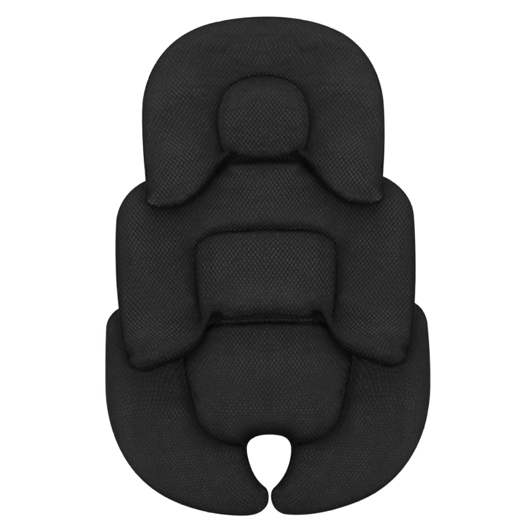 Infant Car Seat Insert, Head, Neck and Body Support Infant Stroller Cushion, Double-Sided Mesh Breathable Liner & Warm Polar Fleece Car Seat Washable Mat