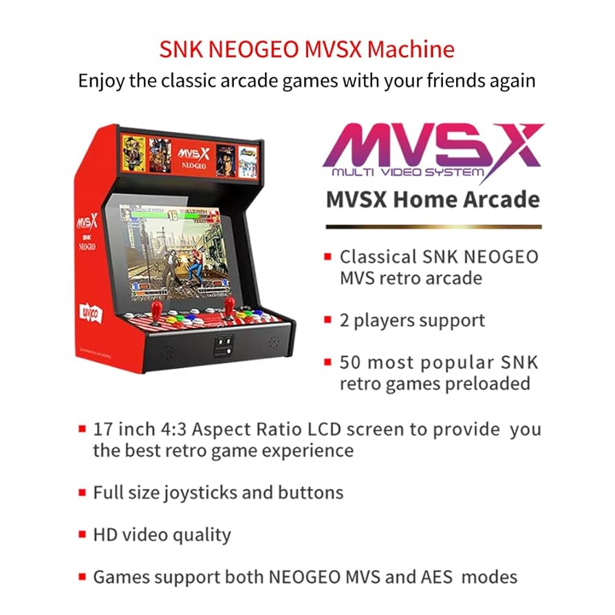 Amazon.com: UNICO MVSX Arcade Combo [Base and Riser Included