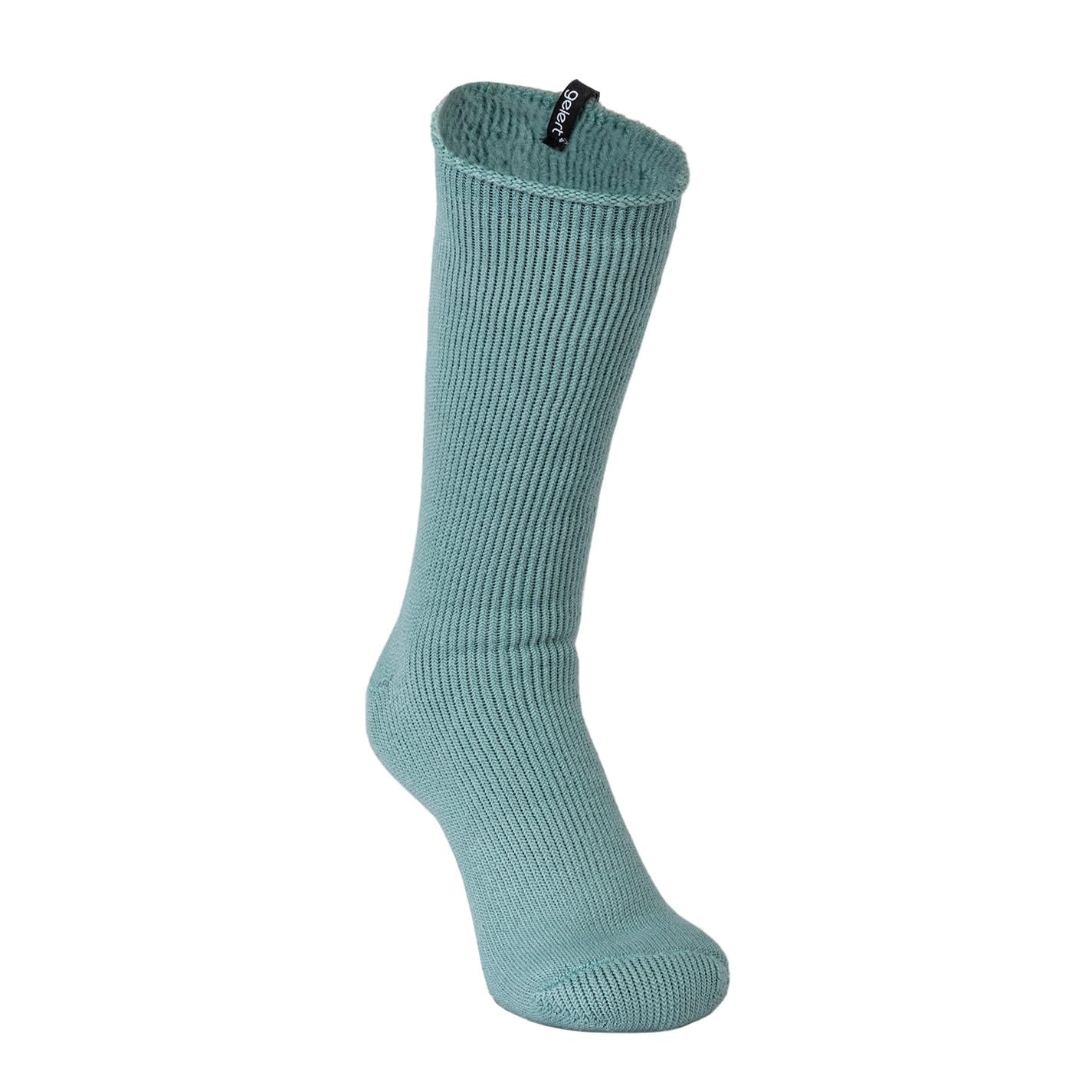 Gelert Mens Heat Wear Socks Green 12-14