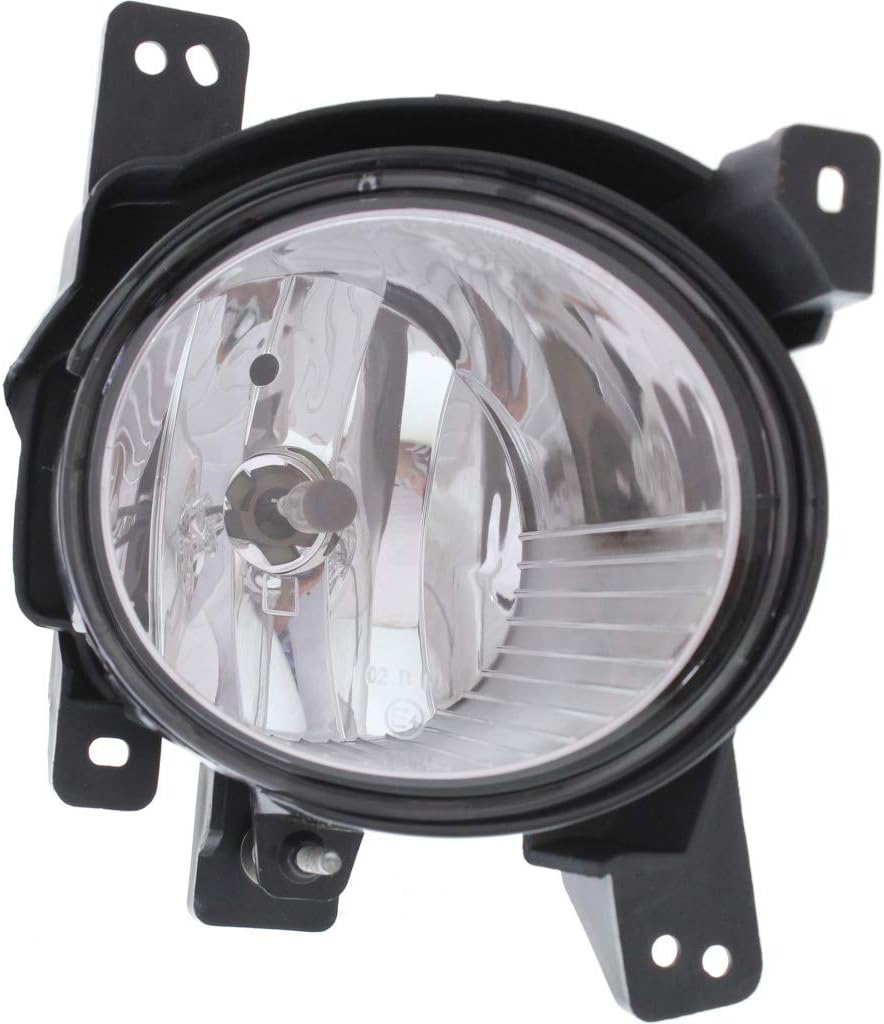 CarLights360: For 2010 2011 2012 Hyundai Santa Fe Fog Light Assembly Driver and Passenger Side Pair w/Bulbs DOT Certified - Replaces HY2592137, HY2593137