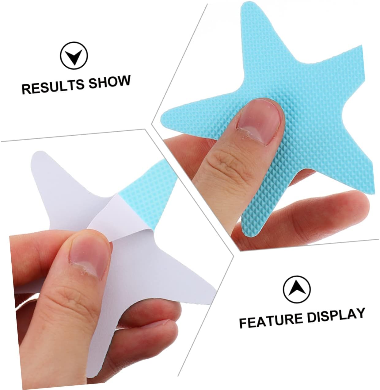40Pcs Slip Shower Floor Decals Bathtub Safety Stickers for Enhanced Grip Adhesive Design for Elderly Non Skid Shower Stickers for Bathroom Use