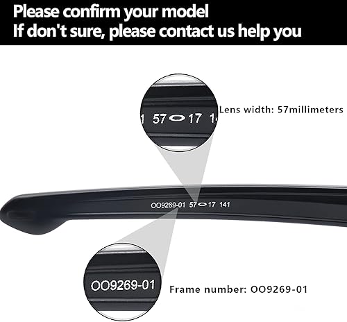 Miniatura 4 de Alphax 2 pares de lentes polarizados de repuesto para Oakley Batwolf OO9101 - Agua profundasol medianoche