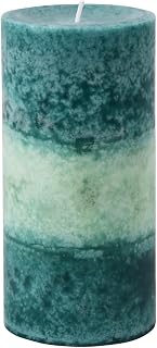 6 Inch Fresh Ocean Flowers Scented Pillar Candle