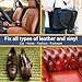 Leather and Vinyl Repair Kit. Repairs and Touch Ups [Restore Scratches, Stains and Cracks] to Any Colored Couches, Car Seats, Shoes, Handbags Or Dashboards. Easily Match Colors with 5 Leather Shades