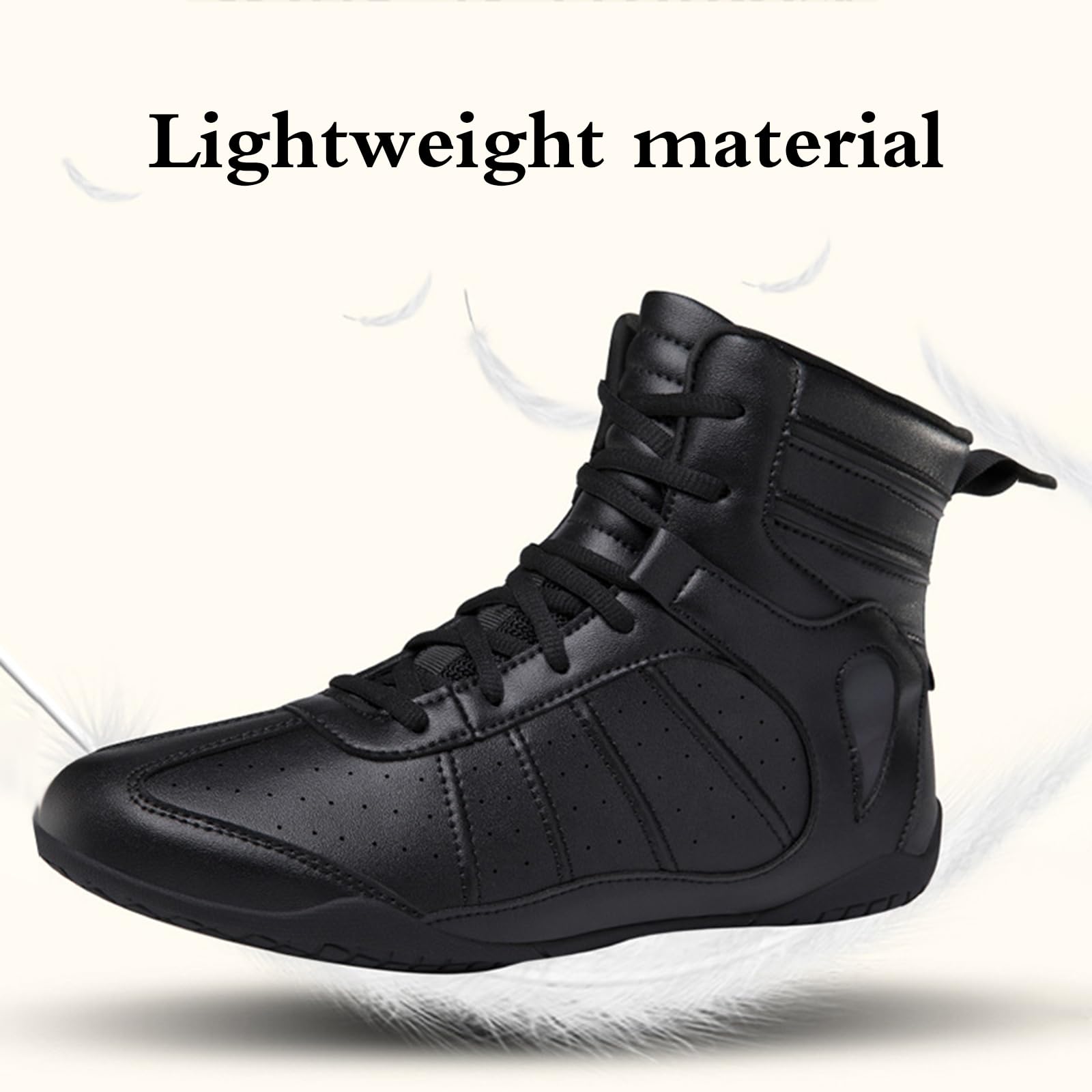 Chaussures De Boxe,Chaussure De Lutte,Bottes De Boxe Mixte,Chaussures De Lutte D'EntraîNement De Combat,AgréAble à Porter,Pour Absorber Les Chocs,Dessus en mesh respirant,Pour Hommes Et Femmes