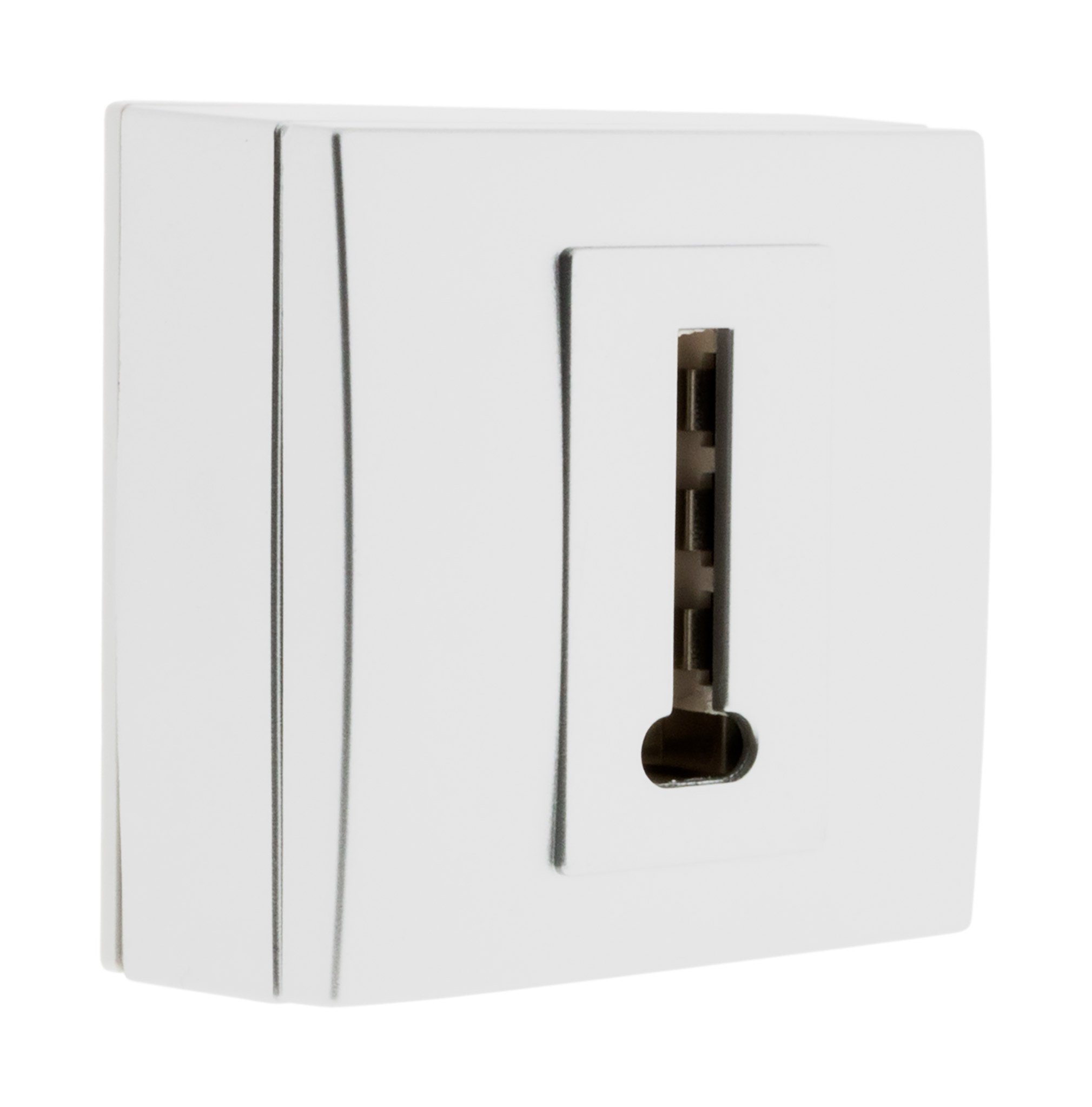 Zenitech Schneider Electric Plug TEL 8Plots-Mounted Chrome